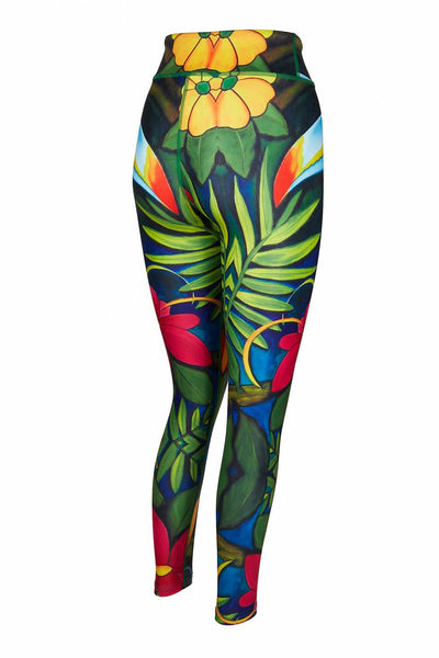 Pachena, Clothing, Fashion, Design, Ladies, Bamboo, Yoga, Leggings,  Featuring OCTOPI by Pachenaclothing, Made in Canada, 