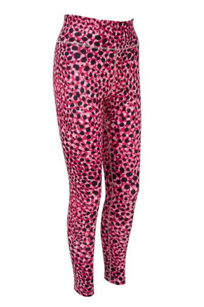 Womens Elephant Pink Heart Leggings, Yoga Pants, Footless Tights: Yoga  Waist - ShopperBoard